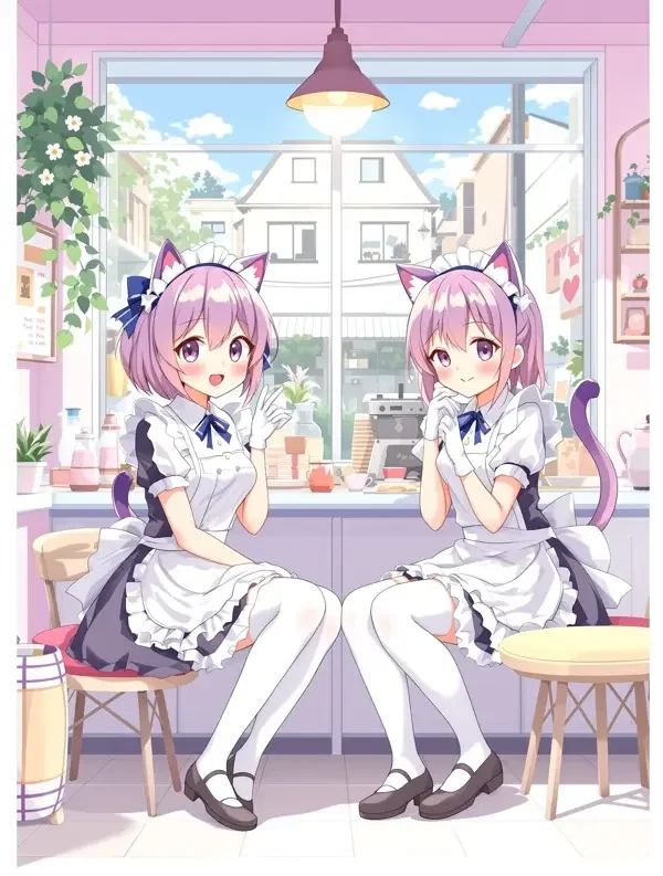 猫耳女仆咖啡厅 动漫封面