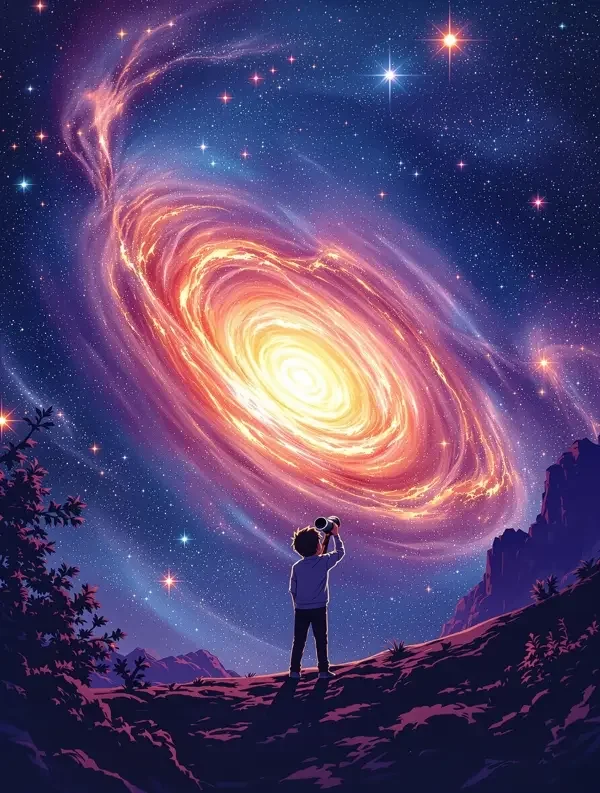 星空观测者 动漫封面